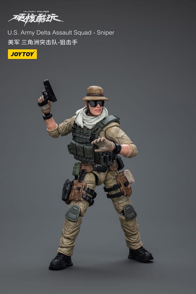Hardcore Coldplay Action Figure 1/18 U.S. Army Delta Assault Squad Sniper 11 cm - Image 4
