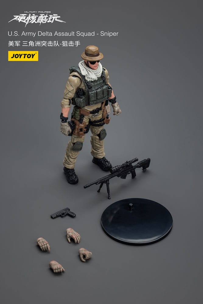 Hardcore Coldplay Action Figure 1/18 U.S. Army Delta Assault Squad Sniper 11 cm - Image 5