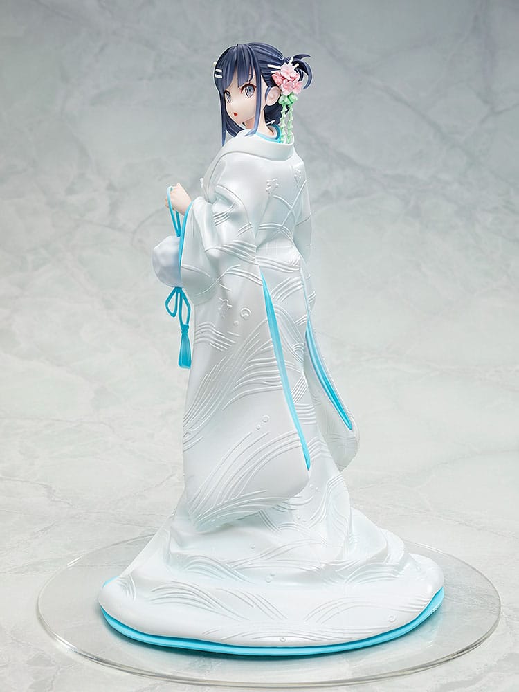 Rascal Does Not Dream of a Bunny Girl Senpai Statue 1/7 Mai Sakurajima White Kimono Ver. 23 cm - Image 2