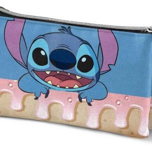 Lilo & Stitch Triple Pencil case Cake Blue