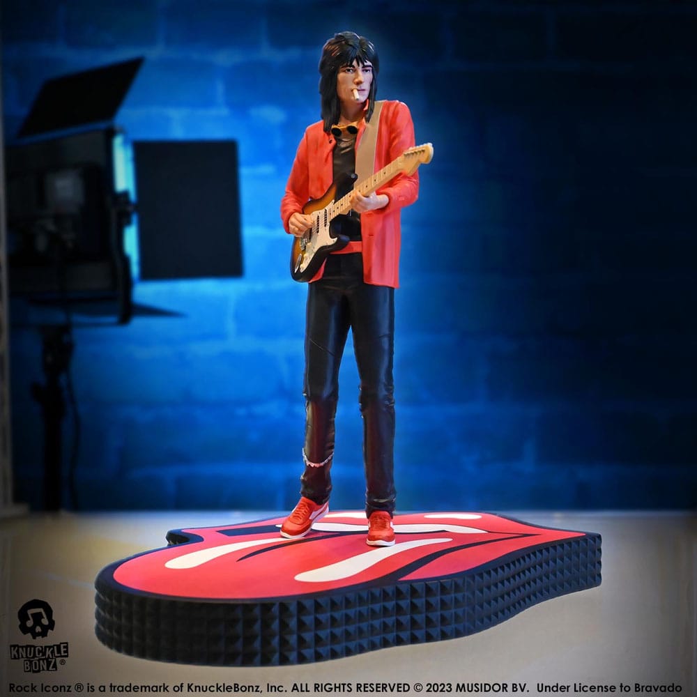 The Rolling Stones Rock Iconz Statue Ronnie Wood (Tattoo You Tour 1981) 22 cm - Image 9