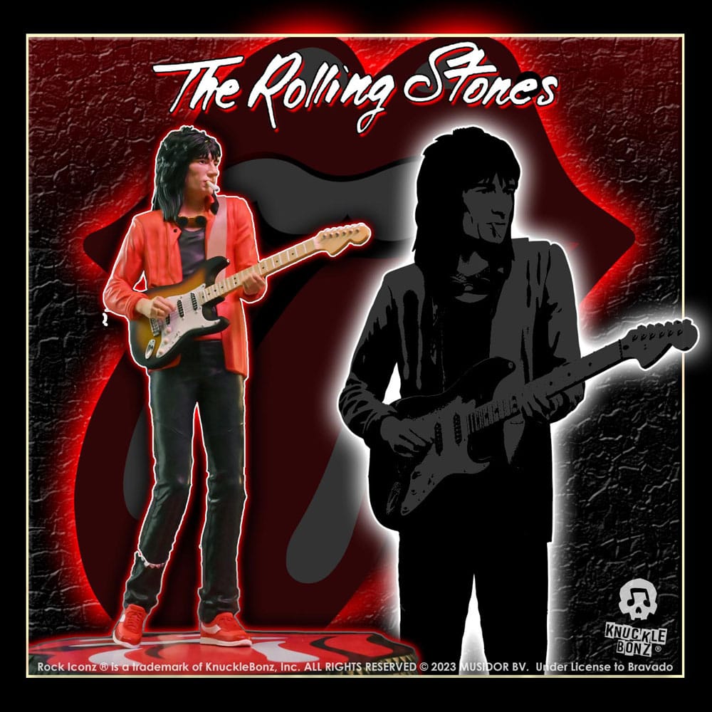 The Rolling Stones Rock Iconz Statue Ronnie Wood (Tattoo You Tour 1981) 22 cm - Image 12