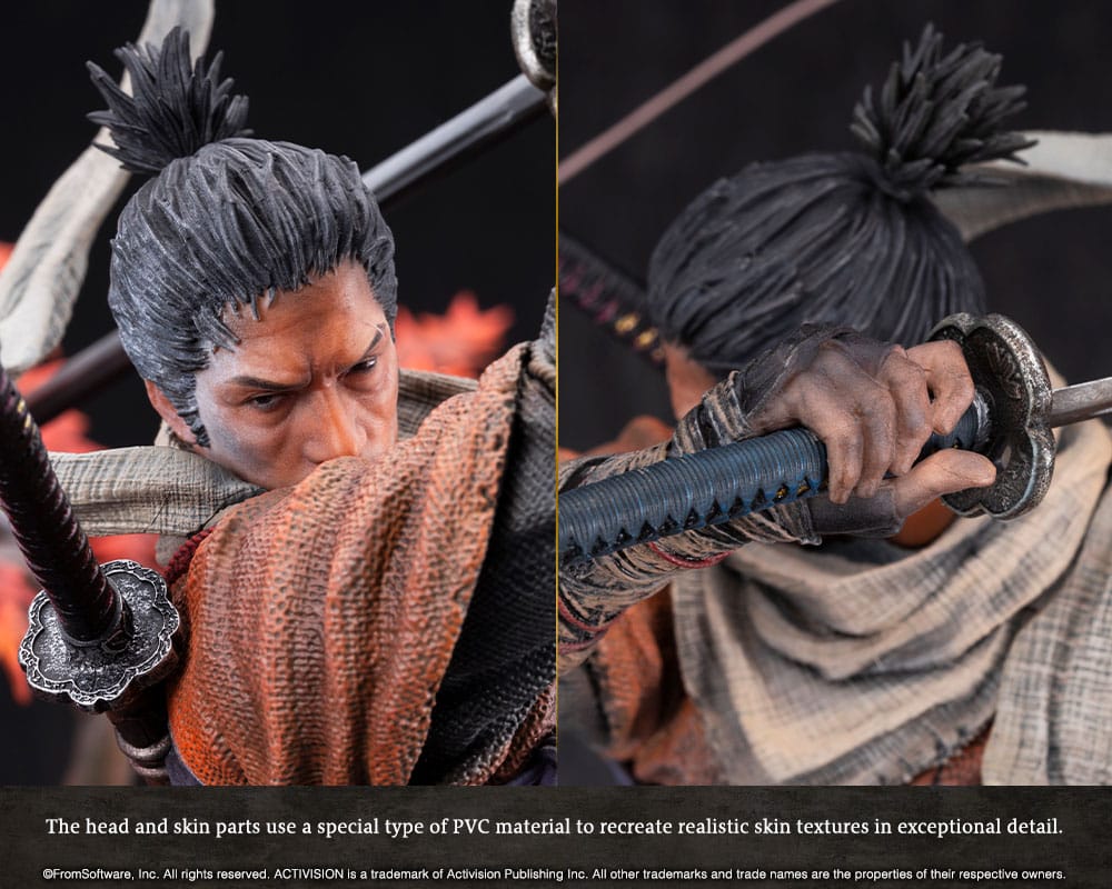 Sekiro: Shadows Die Twice PVC Statue 1/7 Wolf 42 cm - Image 17