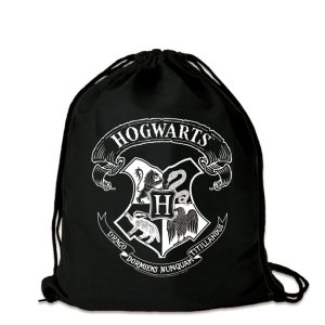 Harry Potter Gym Bag Hogwarts (White)