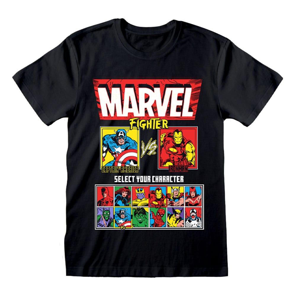 Marvel T-Shirt Vs. Screen Size M