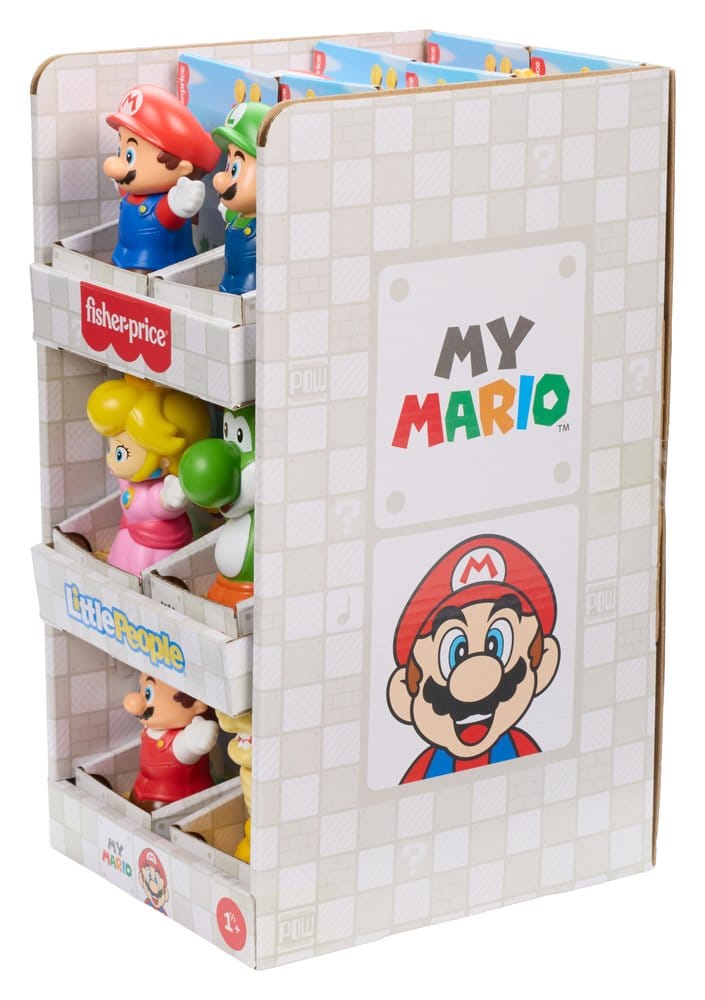 My Mario Little People Mini Figures 7 cm Display (18) - Image 5