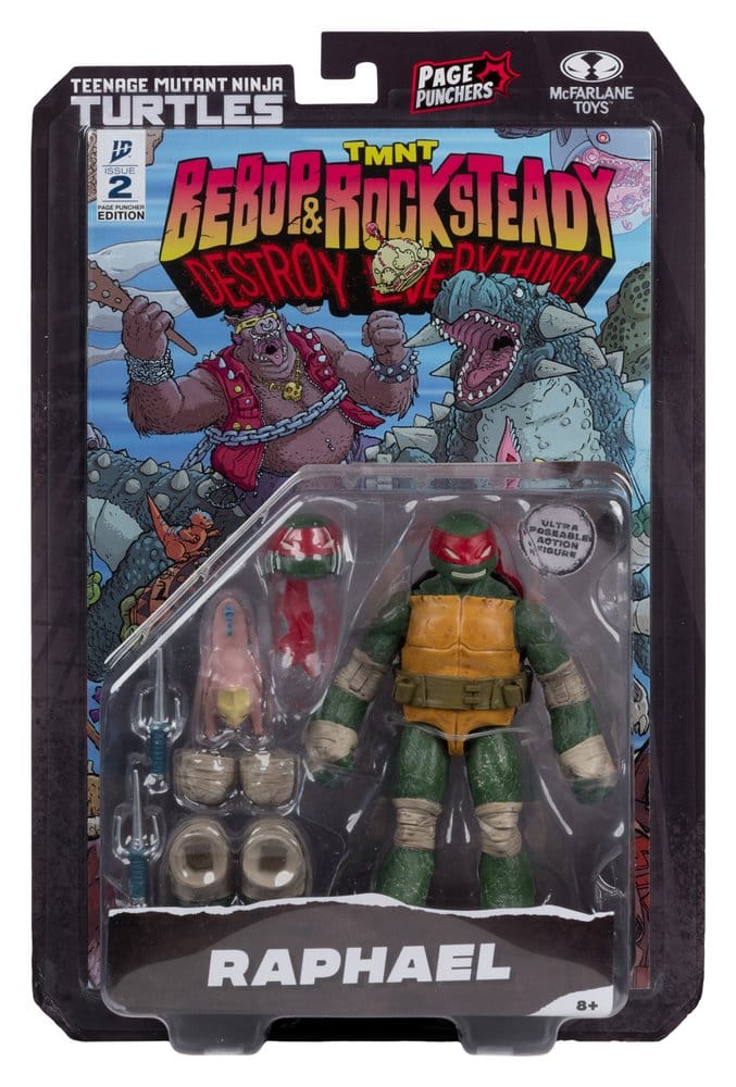Teenage Mutant Ninja Turtles Page Punchers Action Figure Raphael 13 cm - Image 8