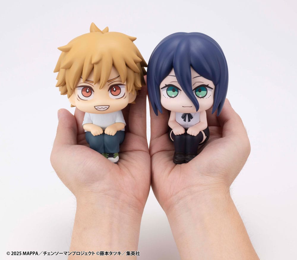 Chainsaw Man The Movie: Reze Arc Look Up PVC Statues Denji & Reze Set (with gift) 11 cm - Image 2