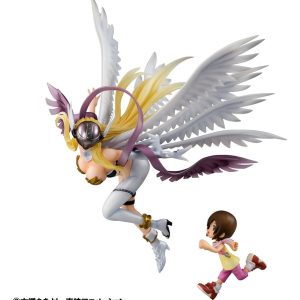 Digimon Adventure Precious G.E.M. Series PVC Statue Angewomon & Hikari Yagami 22 cm