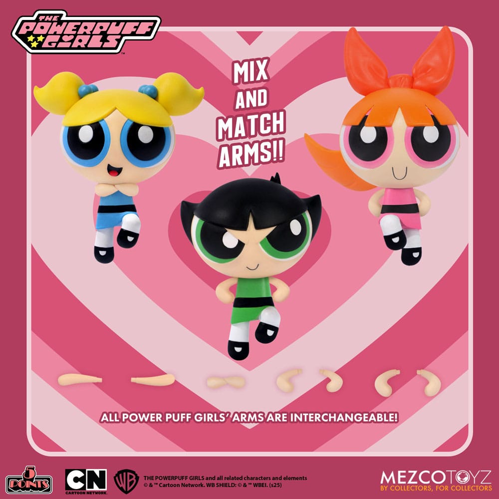 The Powerpuff Girls Christmas Vacation 5 Points Action Figures 10 cm Assortment (16) - Image 7