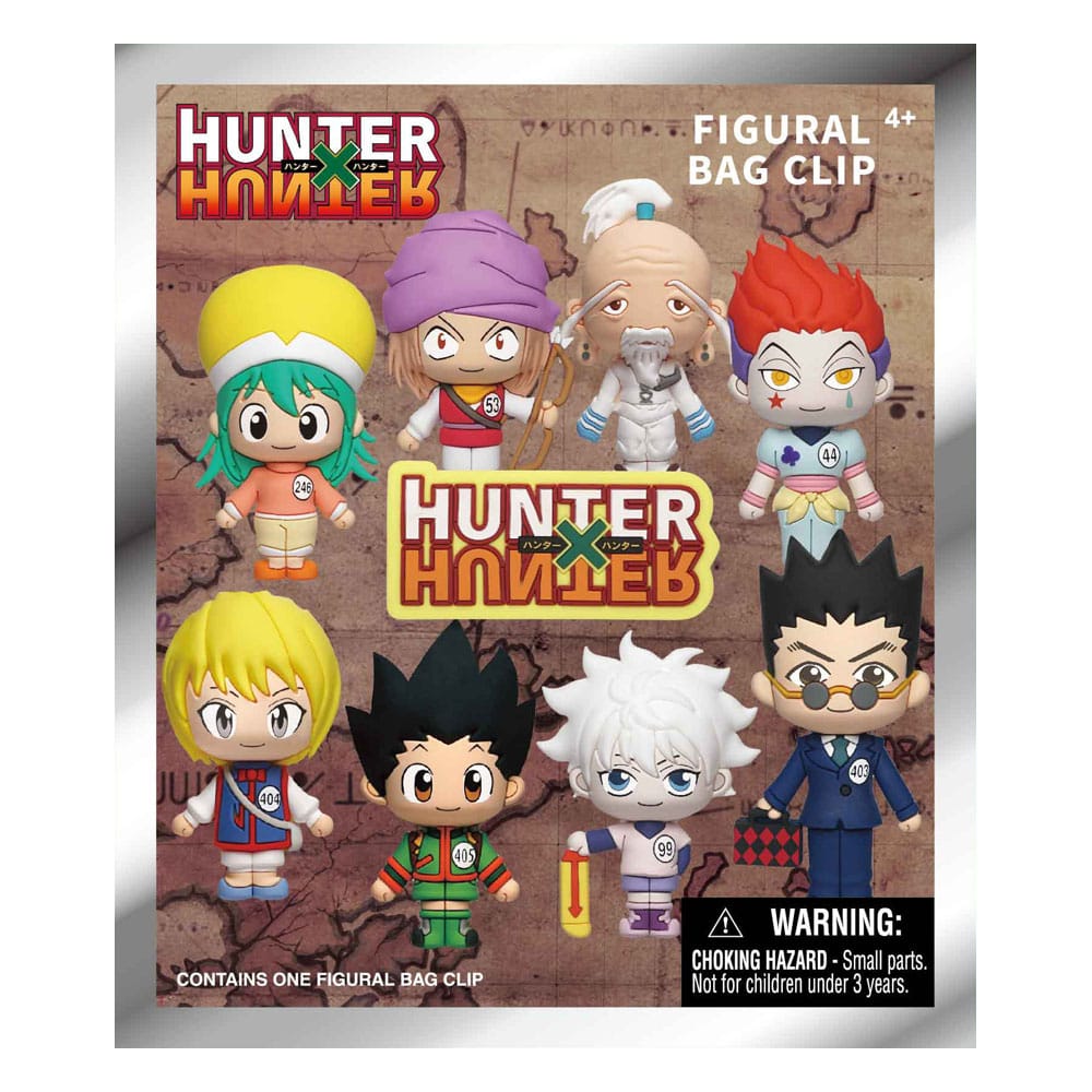 Hunter x Hunter 3D Foam Bag Clips Series 1 Display (24) - Image 3