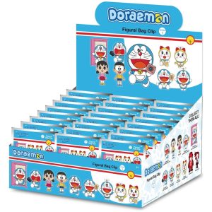 Doraemon 3D Foam Bag Clips Serie 1 Display (24)