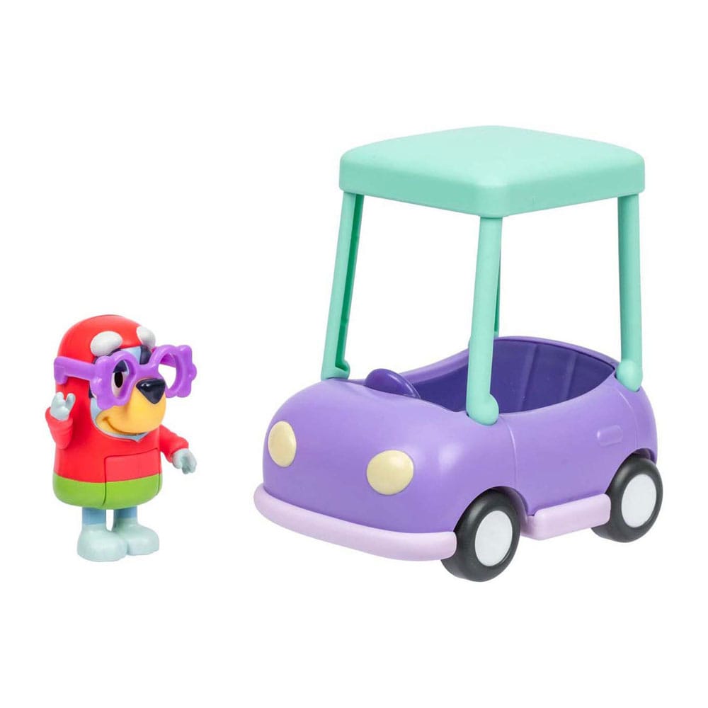 Bluey Mini Figure Playset Janet & Granny Car - Image 3