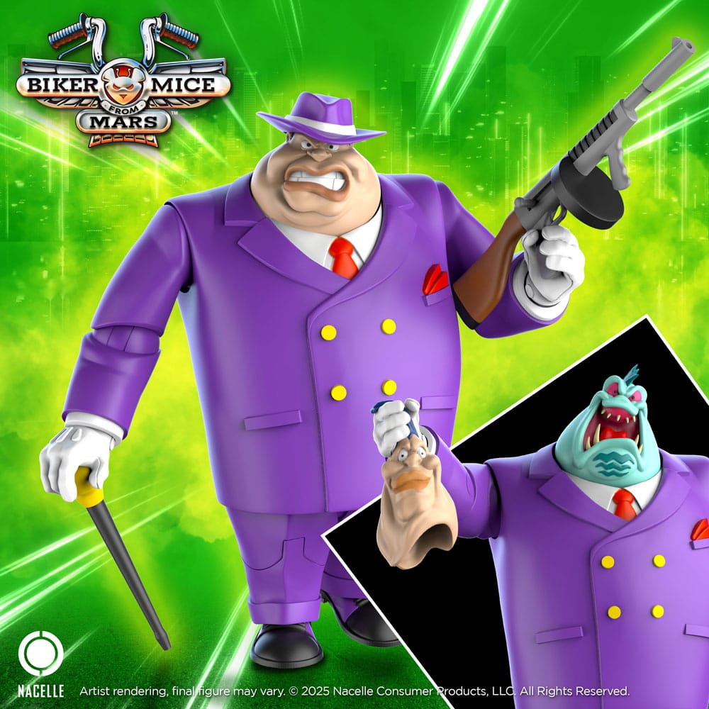 Biker Mice From Mars Action Figure Limburger 23 cm - Image 4