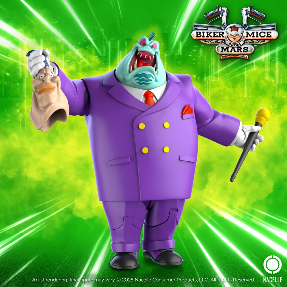 Biker Mice From Mars Action Figure Limburger 23 cm - Image 5