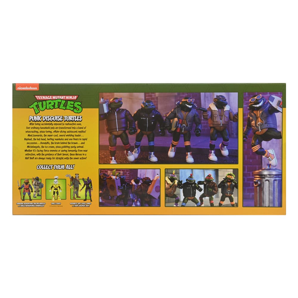Teenage Mutant Ninja Turtles (Cartoon) Action Figures 4-Pack Punk Turtles 18 cm - Image 5
