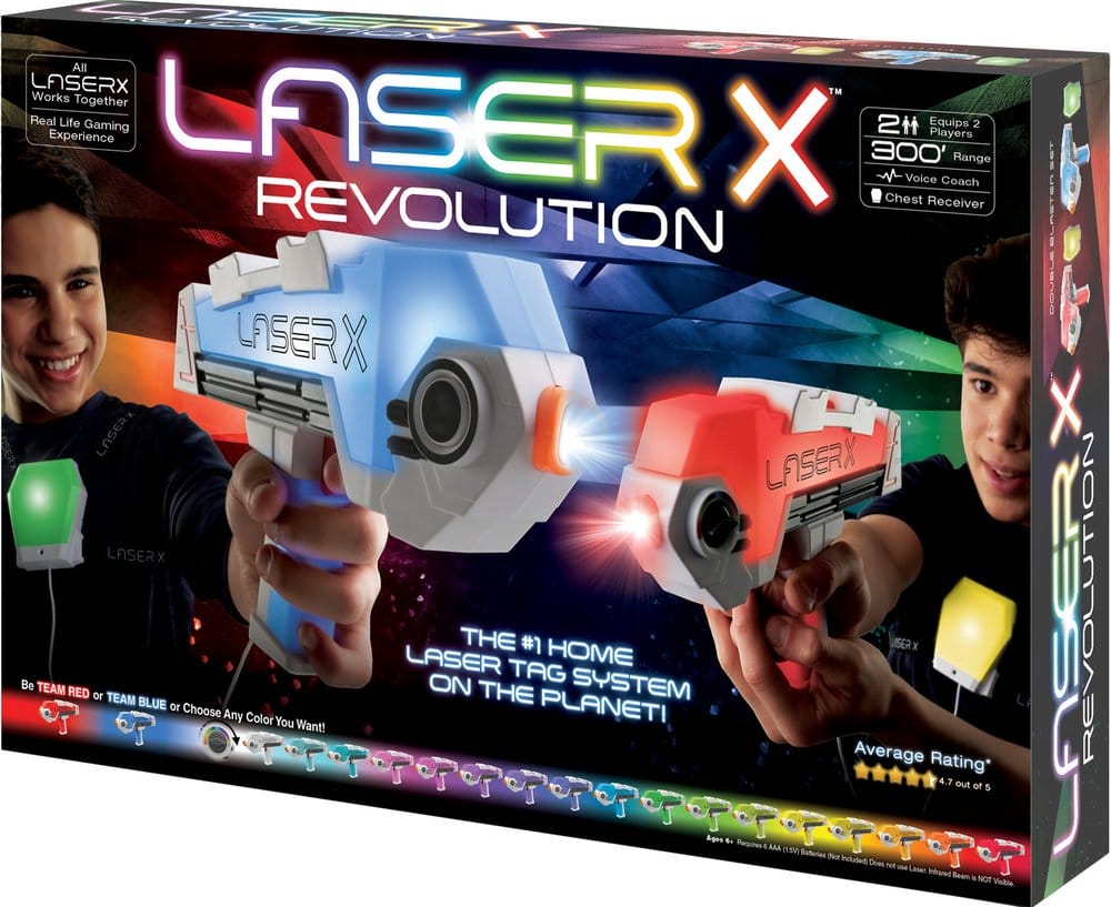 Laser X Revolution Double Blasters 2 Blasters - Image 5
