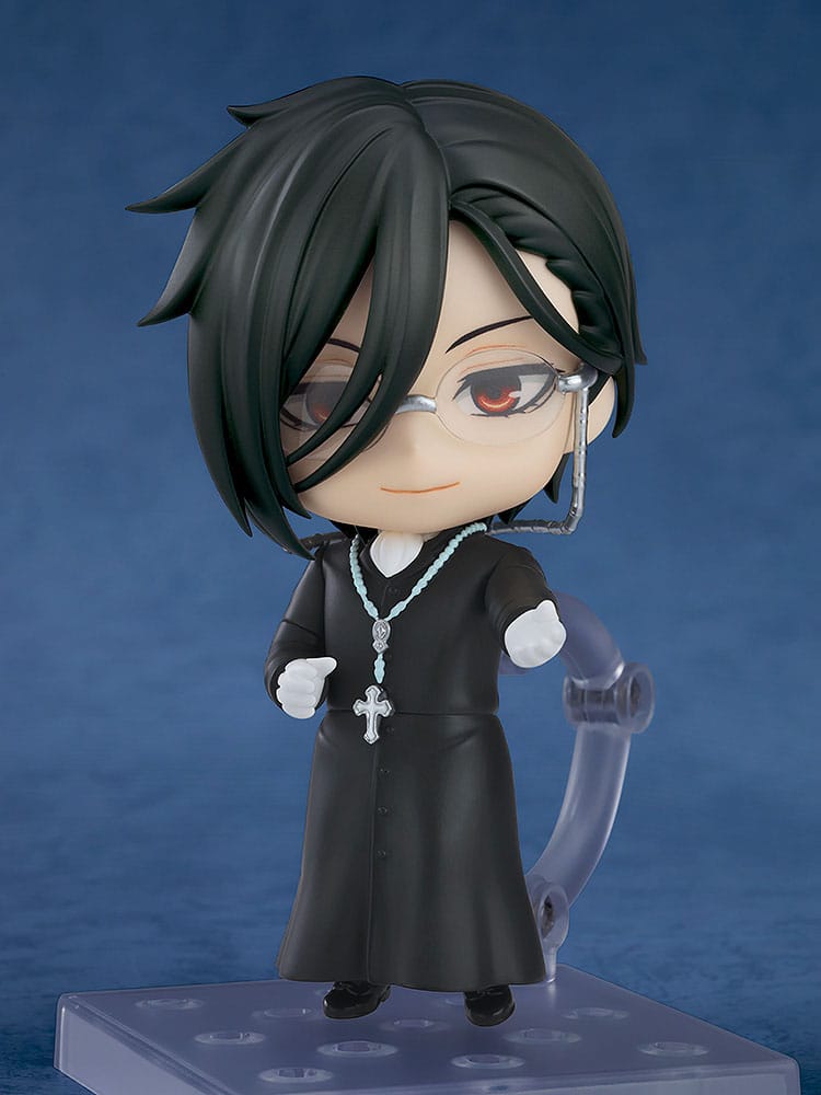 Black Butler: Boarding School Arc Nendoroid Action Figure Sebastian Michaelis: Sapphire Owl Ver. 10 cm - Image 2