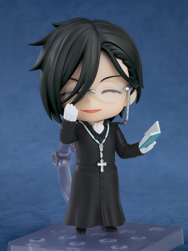 Black Butler: Boarding School Arc Nendoroid Action Figure Sebastian Michaelis: Sapphire Owl Ver. 10 cm - Image 3