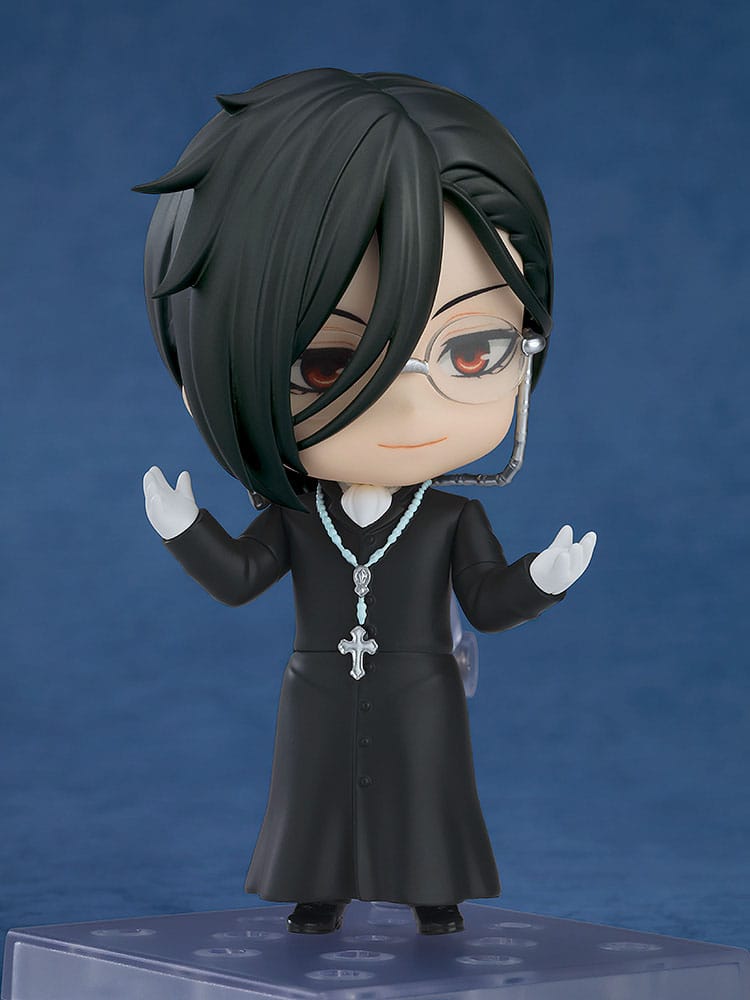 Black Butler: Boarding School Arc Nendoroid Action Figure Sebastian Michaelis: Sapphire Owl Ver. 10 cm - Image 5