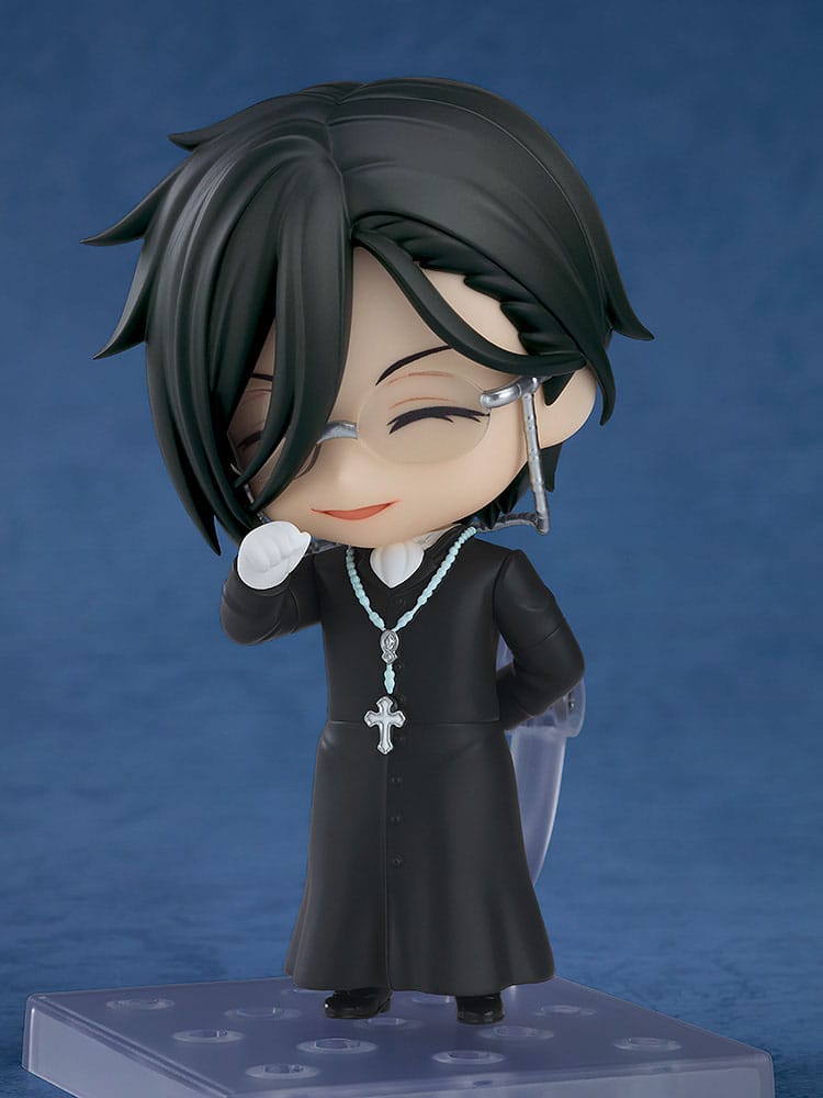 Black Butler: Boarding School Arc Nendoroid Action Figure Sebastian Michaelis: Sapphire Owl Ver. 10 cm - Image 6