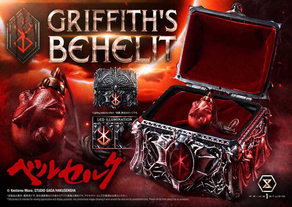 Berserk Life Scale Statue Griffith's Behelit 6 cm - Image 2