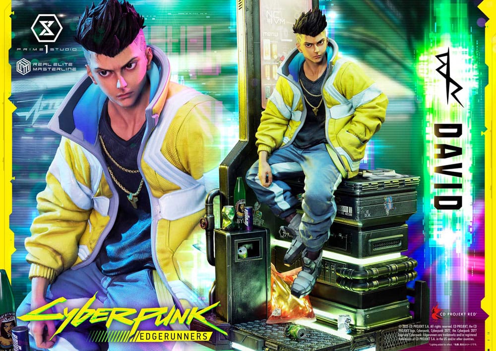 Cyberpunk: Edgerunners Real Elite Masterline Series Statue 1/4 David 58 cm - Image 2