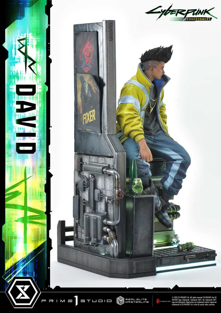 Cyberpunk: Edgerunners Real Elite Masterline Series Statue 1/4 David 58 cm - Image 8