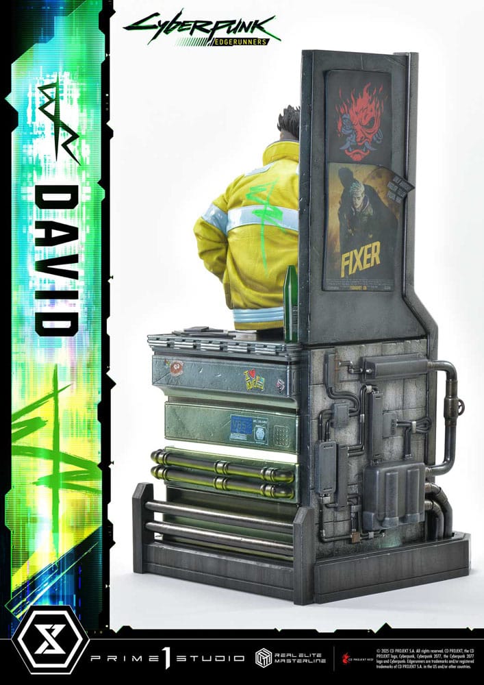 Cyberpunk: Edgerunners Real Elite Masterline Series Statue 1/4 David 58 cm - Image 9