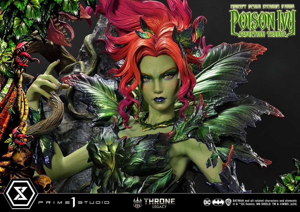 DC Comics Throne Legacy Collection Statue 1/4 Batman Poison Ivy Seduction Throne Deluxe Version 55 cm - Image 9