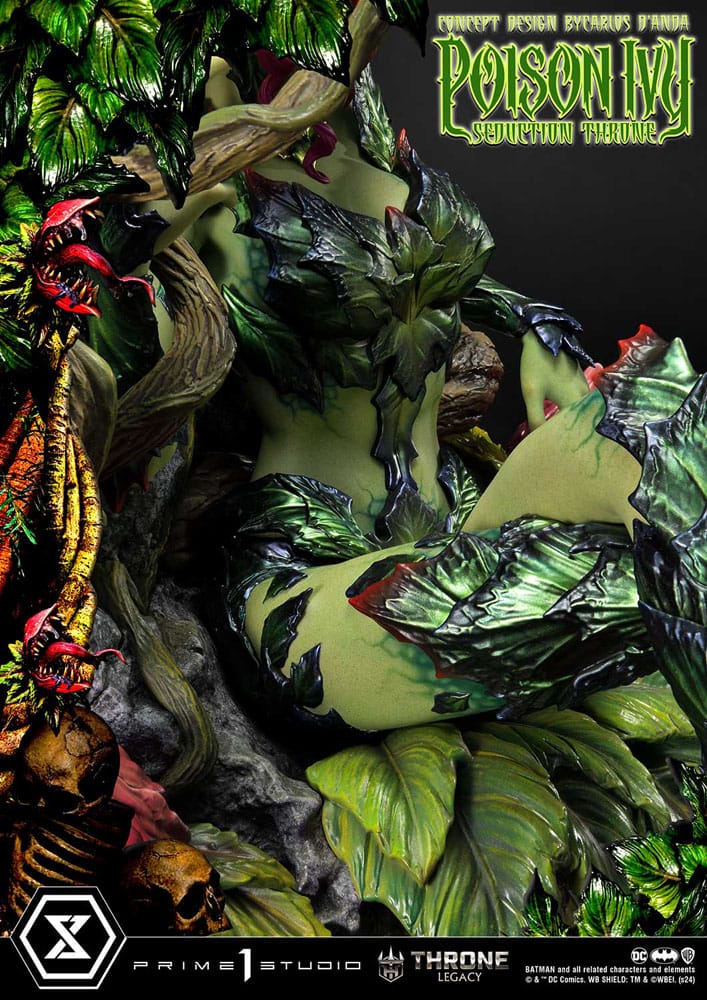 DC Comics Throne Legacy Collection Statue 1/4 Batman Poison Ivy Seduction Throne Deluxe Version 55 cm - Image 10