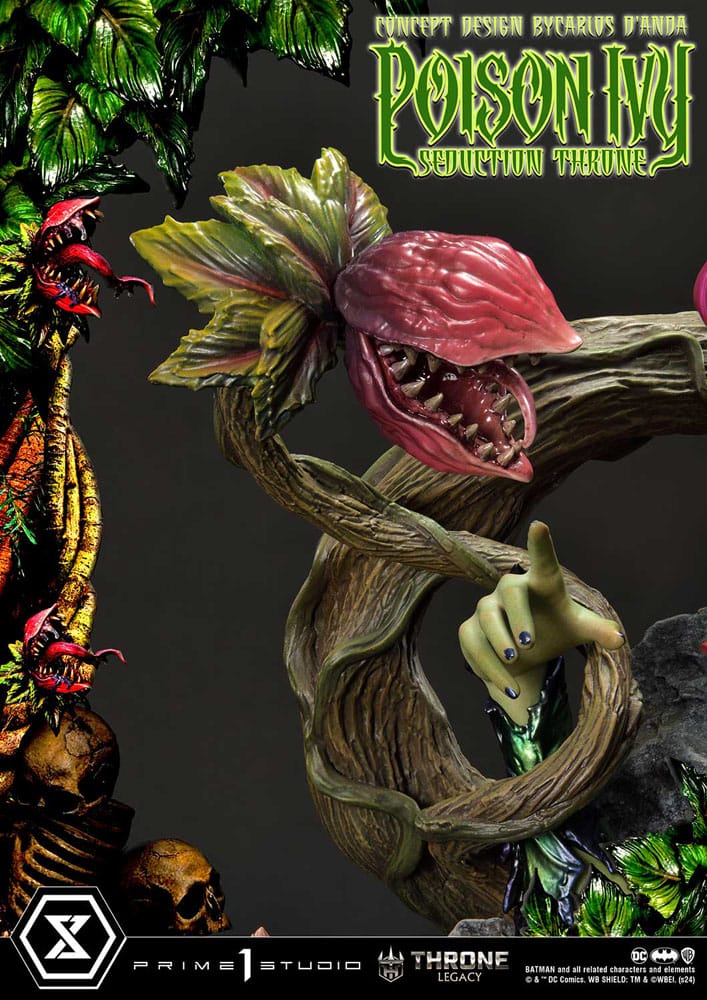 DC Comics Throne Legacy Collection Statue 1/4 Batman Poison Ivy Seduction Throne Deluxe Version 55 cm - Image 14