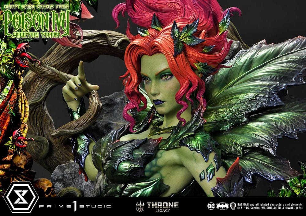 DC Comics Throne Legacy Collection Statue 1/4 Batman Poison Ivy Seduction Throne Deluxe Version 55 cm - Image 15