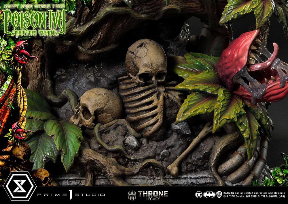DC Comics Throne Legacy Collection Statue 1/4 Batman Poison Ivy Seduction Throne Deluxe Version 55 cm - Image 18