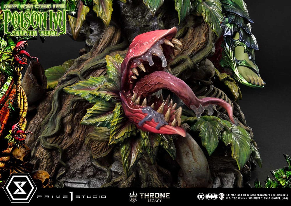 DC Comics Throne Legacy Collection Statue 1/4 Batman Poison Ivy Seduction Throne Deluxe Version 55 cm - Image 19