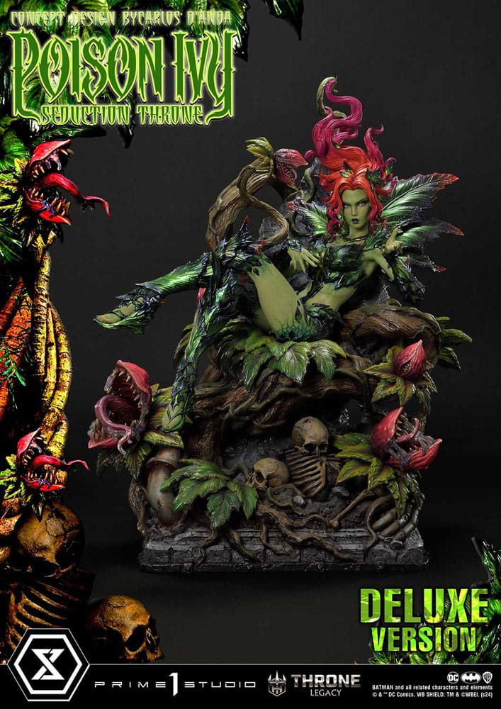DC Comics Throne Legacy Collection Statue 1/4 Batman Poison Ivy Seduction Throne Deluxe Version 55 cm - Image 20