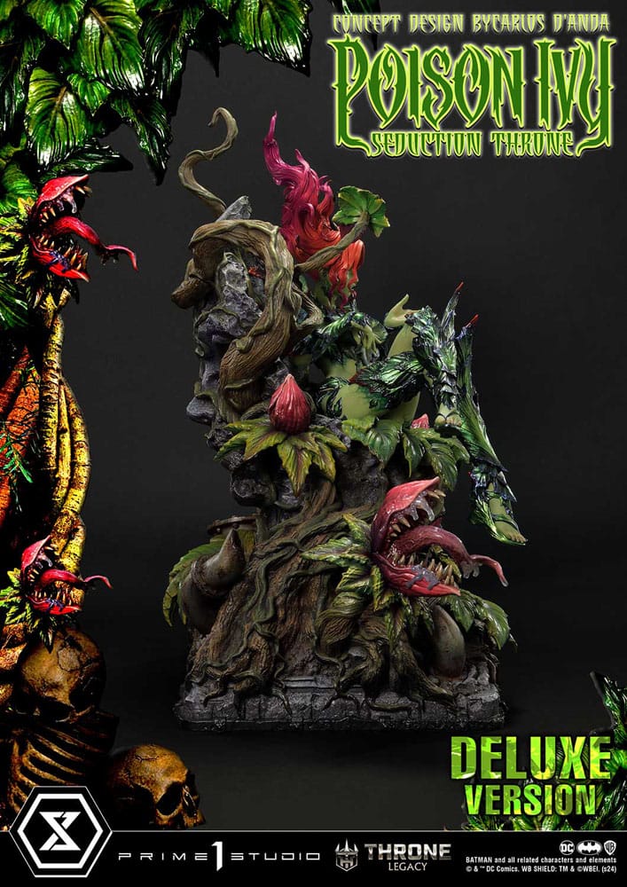 DC Comics Throne Legacy Collection Statue 1/4 Batman Poison Ivy Seduction Throne Deluxe Version 55 cm - Image 21