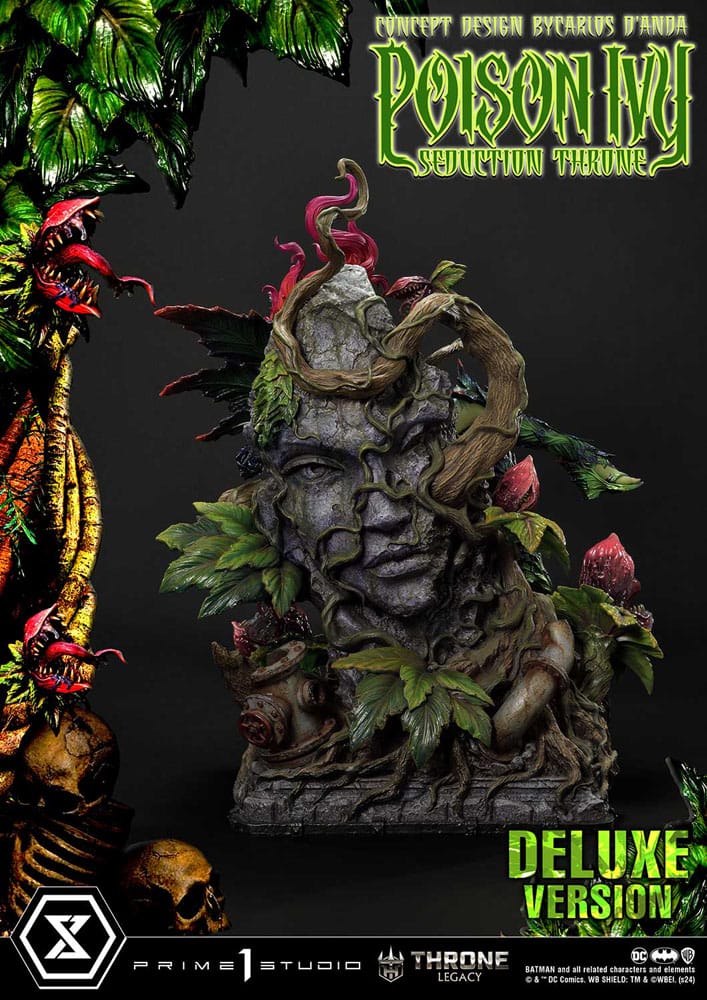 DC Comics Throne Legacy Collection Statue 1/4 Batman Poison Ivy Seduction Throne Deluxe Version 55 cm - Image 22