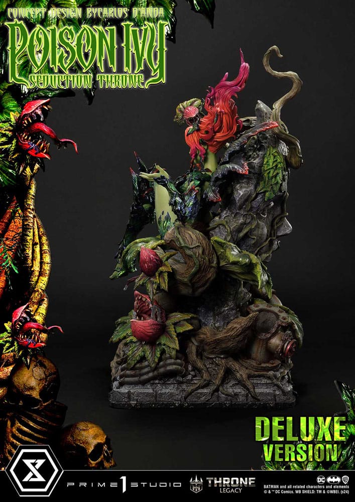 DC Comics Throne Legacy Collection Statue 1/4 Batman Poison Ivy Seduction Throne Deluxe Version 55 cm - Image 23