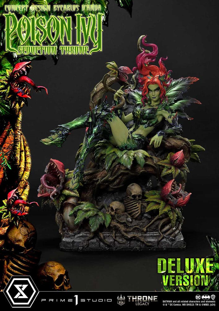 DC Comics Throne Legacy Collection Statue 1/4 Batman Poison Ivy Seduction Throne Deluxe Version 55 cm - Image 24