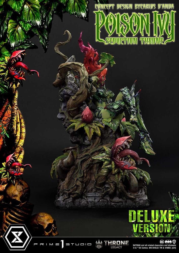 DC Comics Throne Legacy Collection Statue 1/4 Batman Poison Ivy Seduction Throne Deluxe Version 55 cm - Image 25
