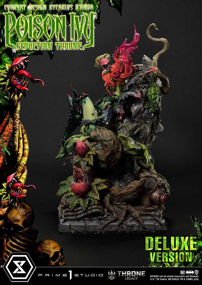 DC Comics Throne Legacy Collection Statue 1/4 Batman Poison Ivy Seduction Throne Deluxe Version 55 cm - Image 27