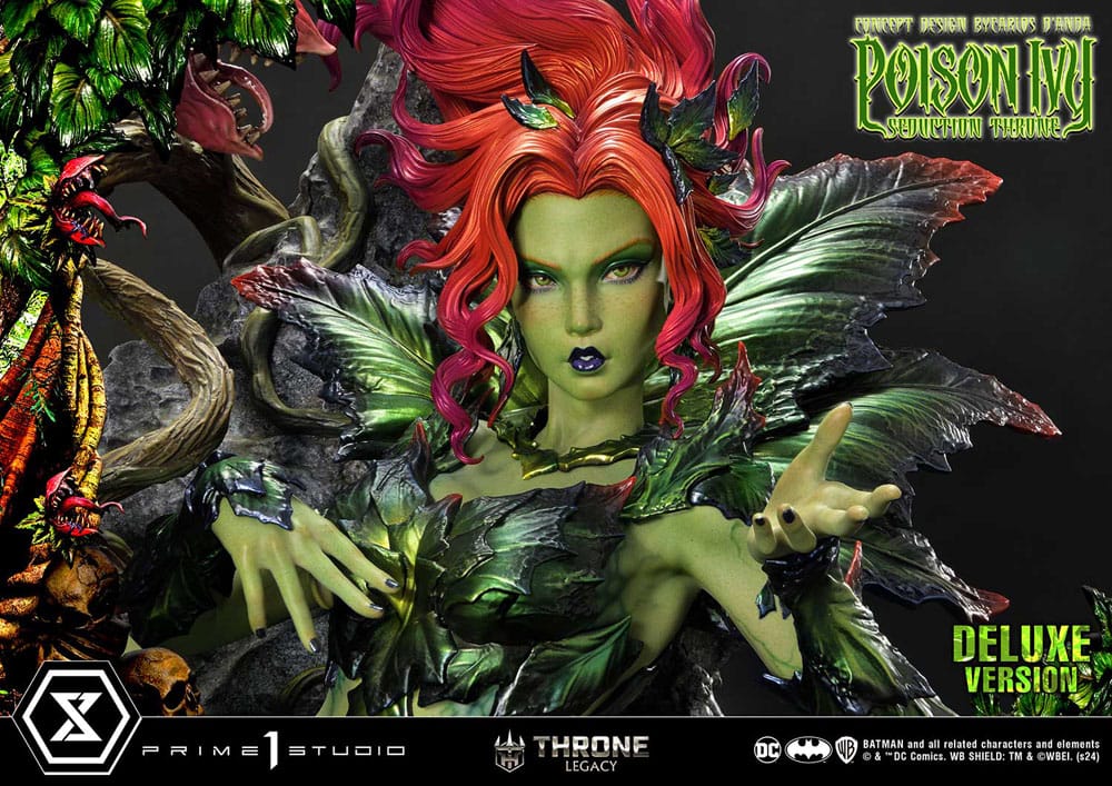 DC Comics Throne Legacy Collection Statue 1/4 Batman Poison Ivy Seduction Throne Deluxe Version 55 cm - Image 28
