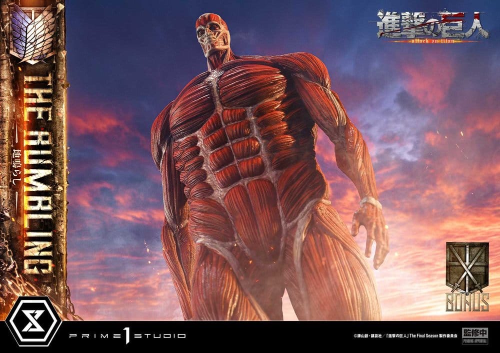 Attack on Titan West Ultimate Diorama Masterline Series Statue The Rumbling Bonus Version 64 cm - Image 4