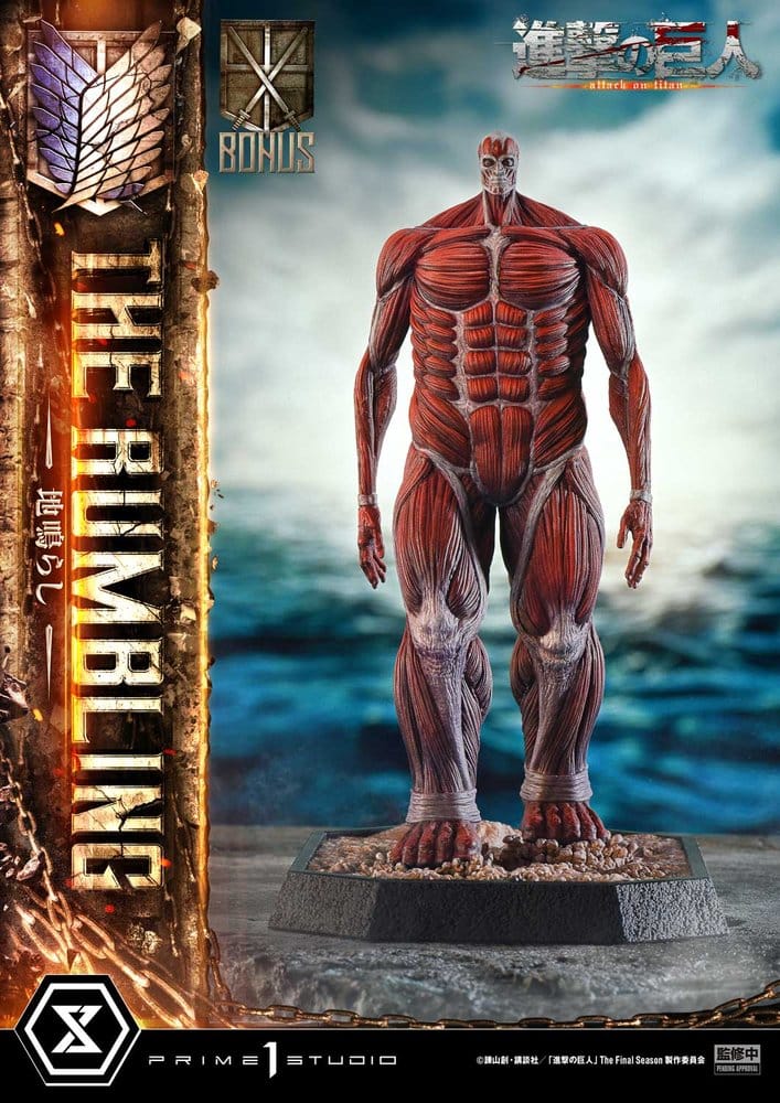 Attack on Titan West Ultimate Diorama Masterline Series Statue The Rumbling Bonus Version 64 cm - Image 5