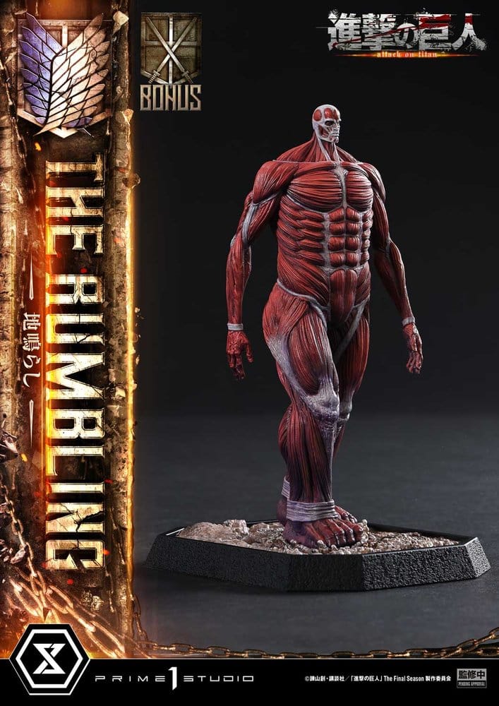 Attack on Titan West Ultimate Diorama Masterline Series Statue The Rumbling Bonus Version 64 cm - Image 10