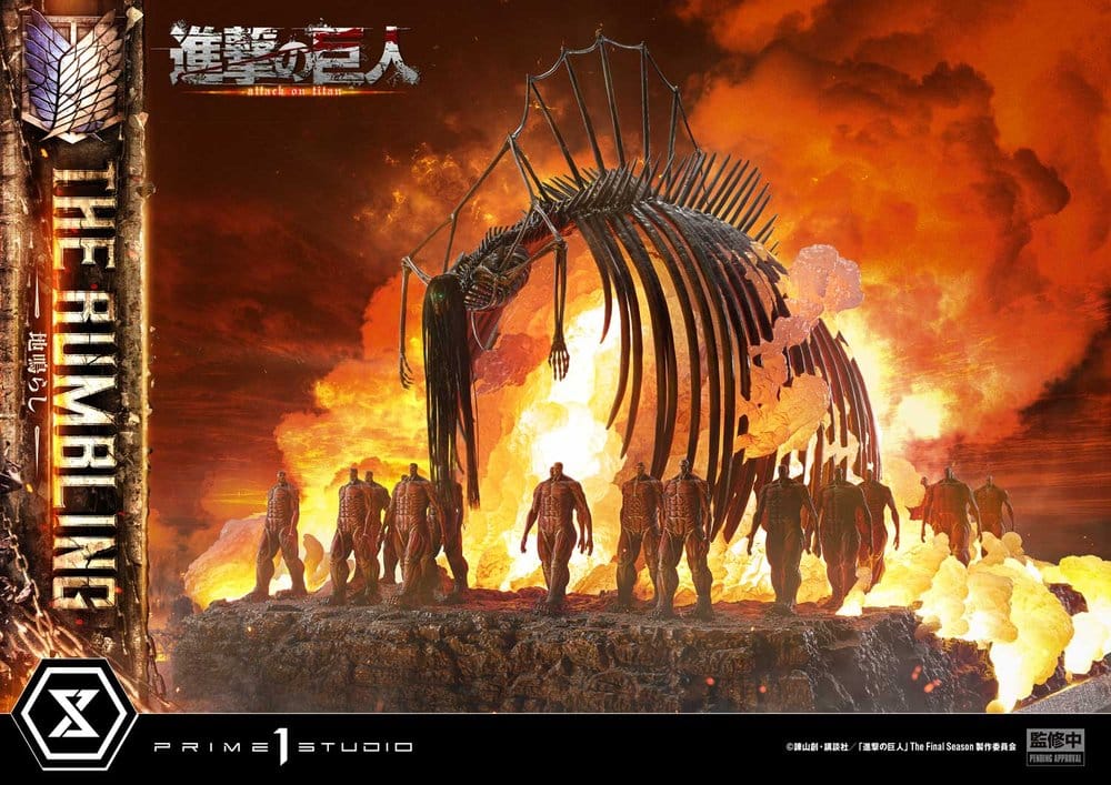 Attack on Titan West Ultimate Diorama Masterline Series Statue The Rumbling Bonus Version 64 cm - Image 12