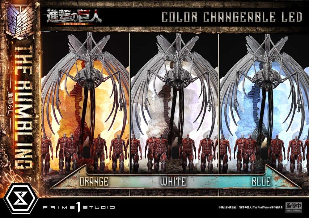 Attack on Titan West Ultimate Diorama Masterline Series Statue The Rumbling Bonus Version 64 cm - Image 15