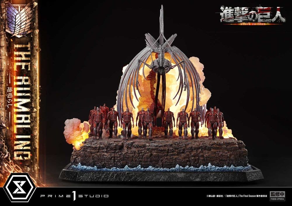 Attack on Titan West Ultimate Diorama Masterline Series Statue The Rumbling Bonus Version 64 cm - Image 16