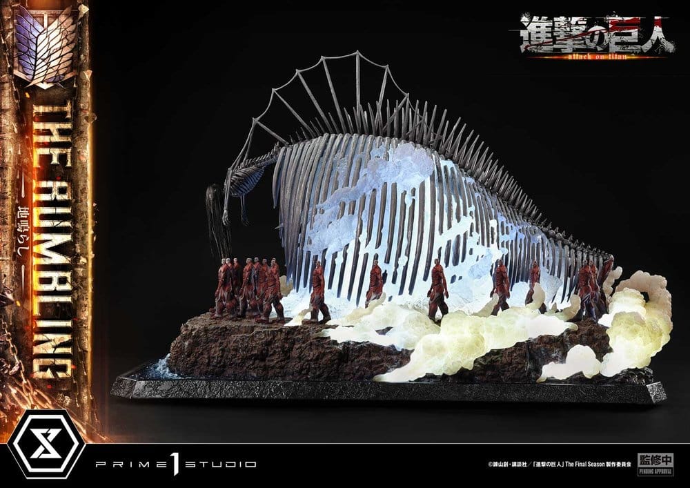 Attack on Titan West Ultimate Diorama Masterline Series Statue The Rumbling Bonus Version 64 cm - Image 17